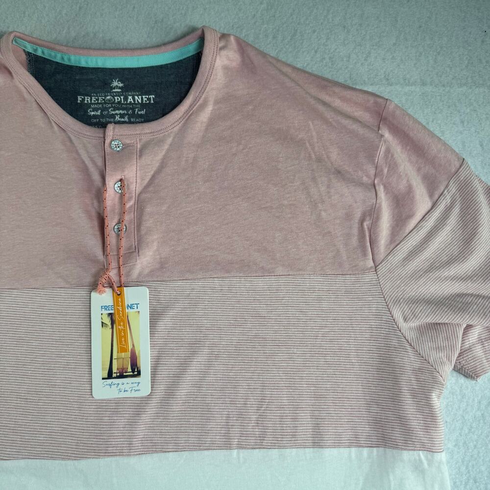 Free Planet 1X Lemonade Eco-Friendly New with Tags Bohemian Style Short Sleeve